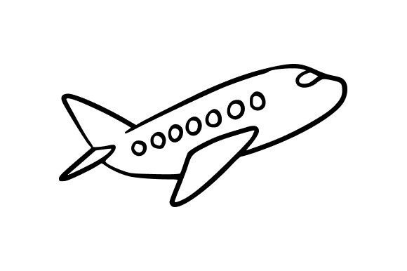 Airplane Taking Off β A Versatile Graphic for Creative Projects
