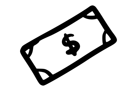 Dollar Money Line Illustration: A Practical Graphic Design Asset for Digital Sellers