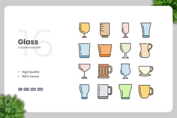 Glass Colored Icons: A Modern Design Asset for Polished Web and Editorial Projects