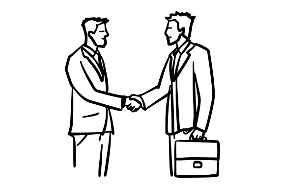 Partnership Handshake Businessmen: A Design Asset for Authentic Branding