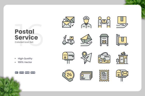 Postal Service Color Icons: A Designer’s Practical Take