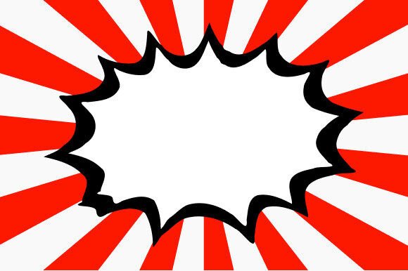 Retro Comic Flag Background: A Vintage Graphic for Modern Branding